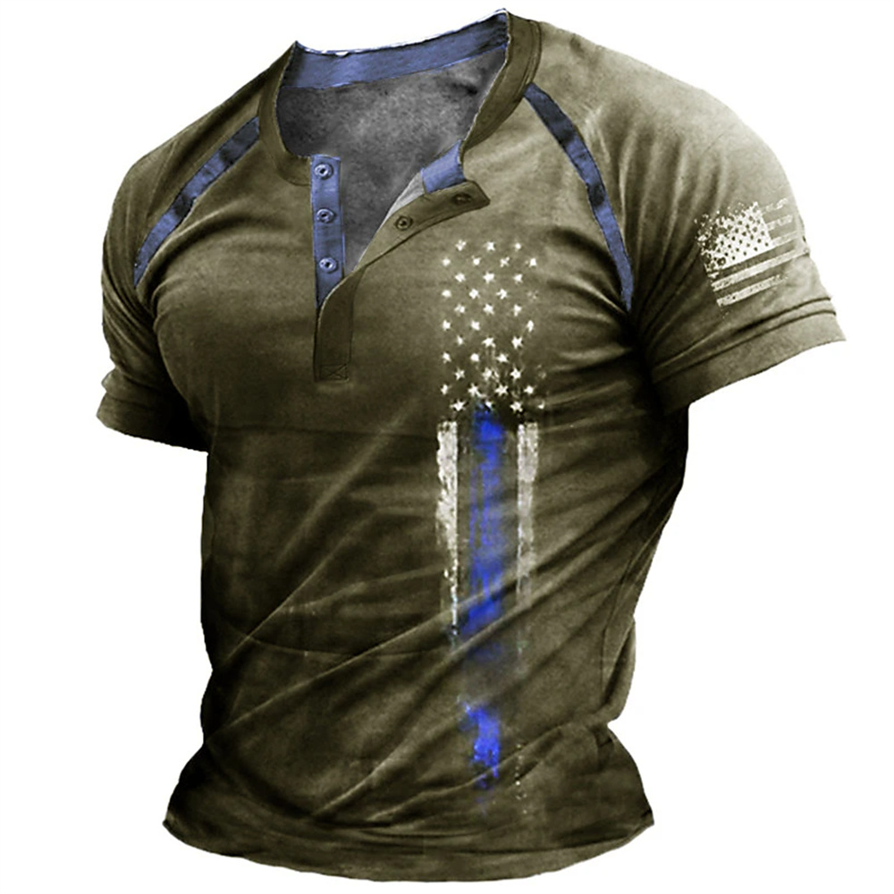 Grappige 3D Amerikaanse vlag p - Summer Clothing Line recensie en prijs