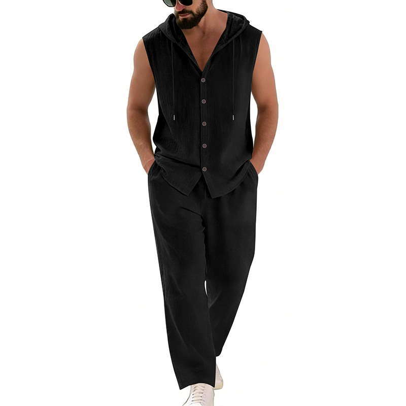 Casual linnen pak voor heren,  - Summer Clothing Men recensie en prijs