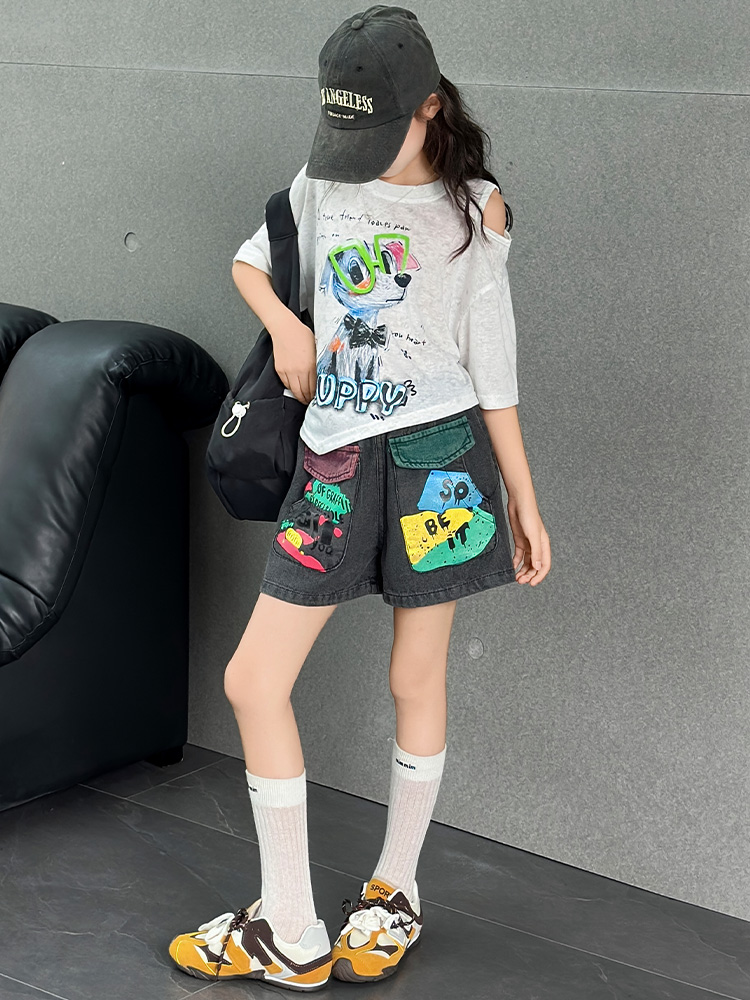 Meisjes zomer T-shirt set dunn - Summer Clothing Girls recensie en prijs