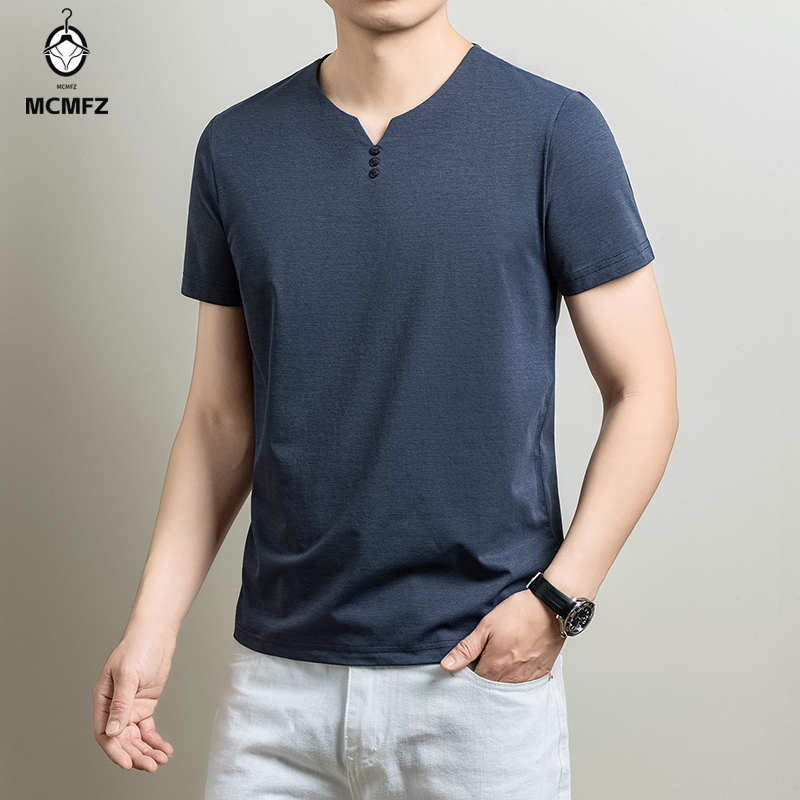 Basic Henley T-shirt voor here - Summer Clothing Line recensie en prijs