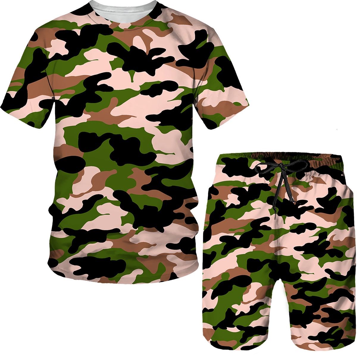Camouflage Herenpakken Camo 3D - Summer Clothing Pieces recensie en prijs