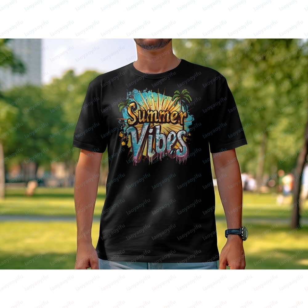 Unisex Summer Vibes T-shirt Kl - Summer Vibes Clothing Men recensie en prijs