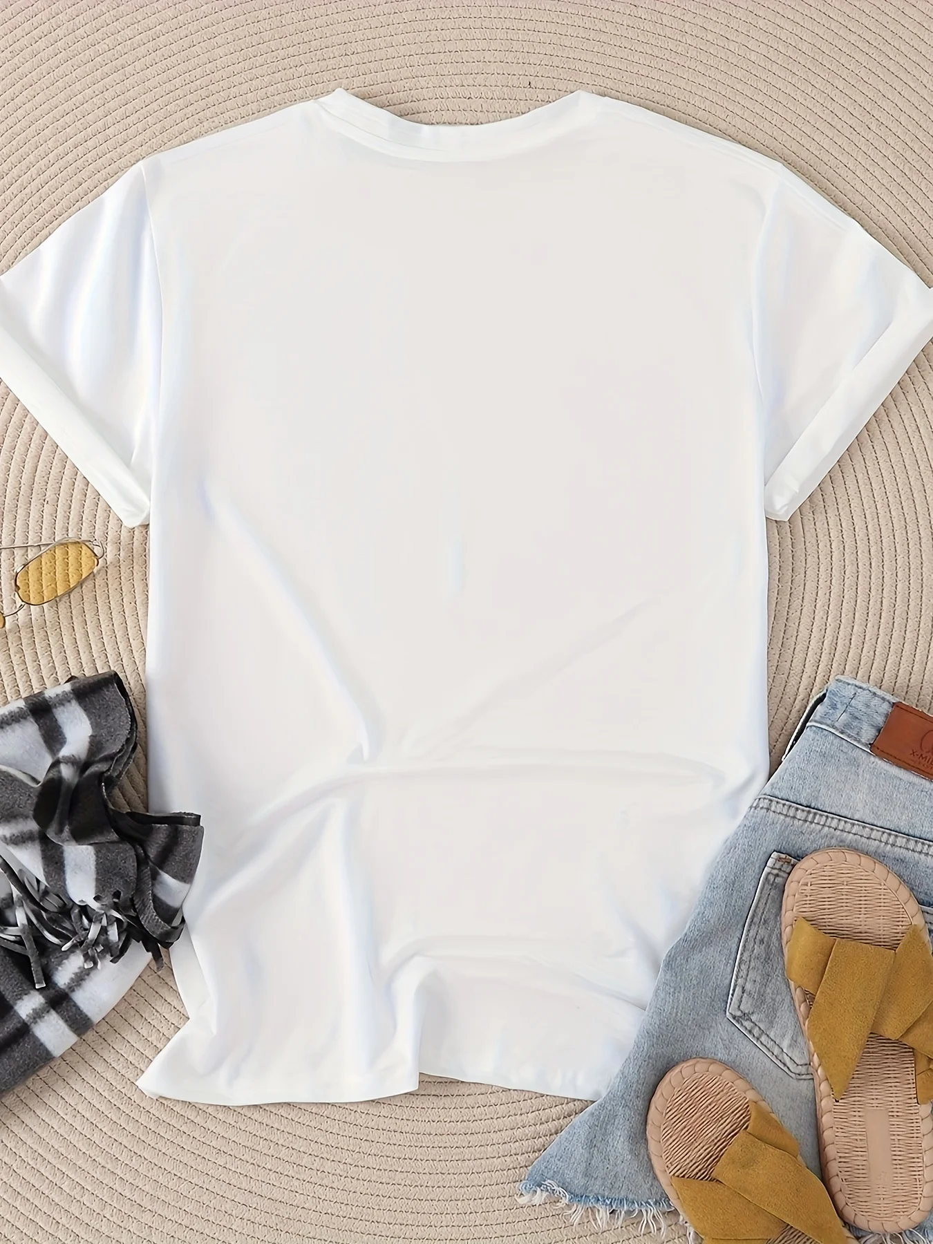 T-shirt met citroenprint, kort - Summer Clothing Aesthetic recensie en prijs