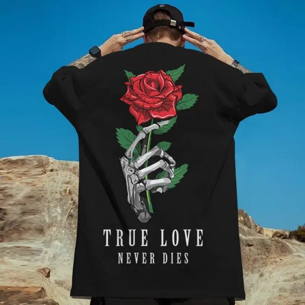 Harajuku in Hand Rose Letter P - Summer Rose Clothing recensie en prijs