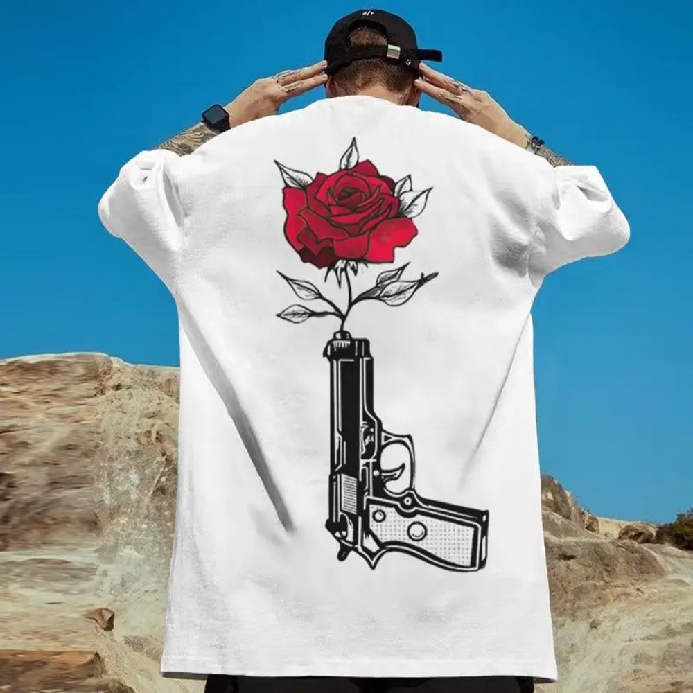 Harajuku in Hand Rose Letter P - Summer Rose Clothing recensie en prijs