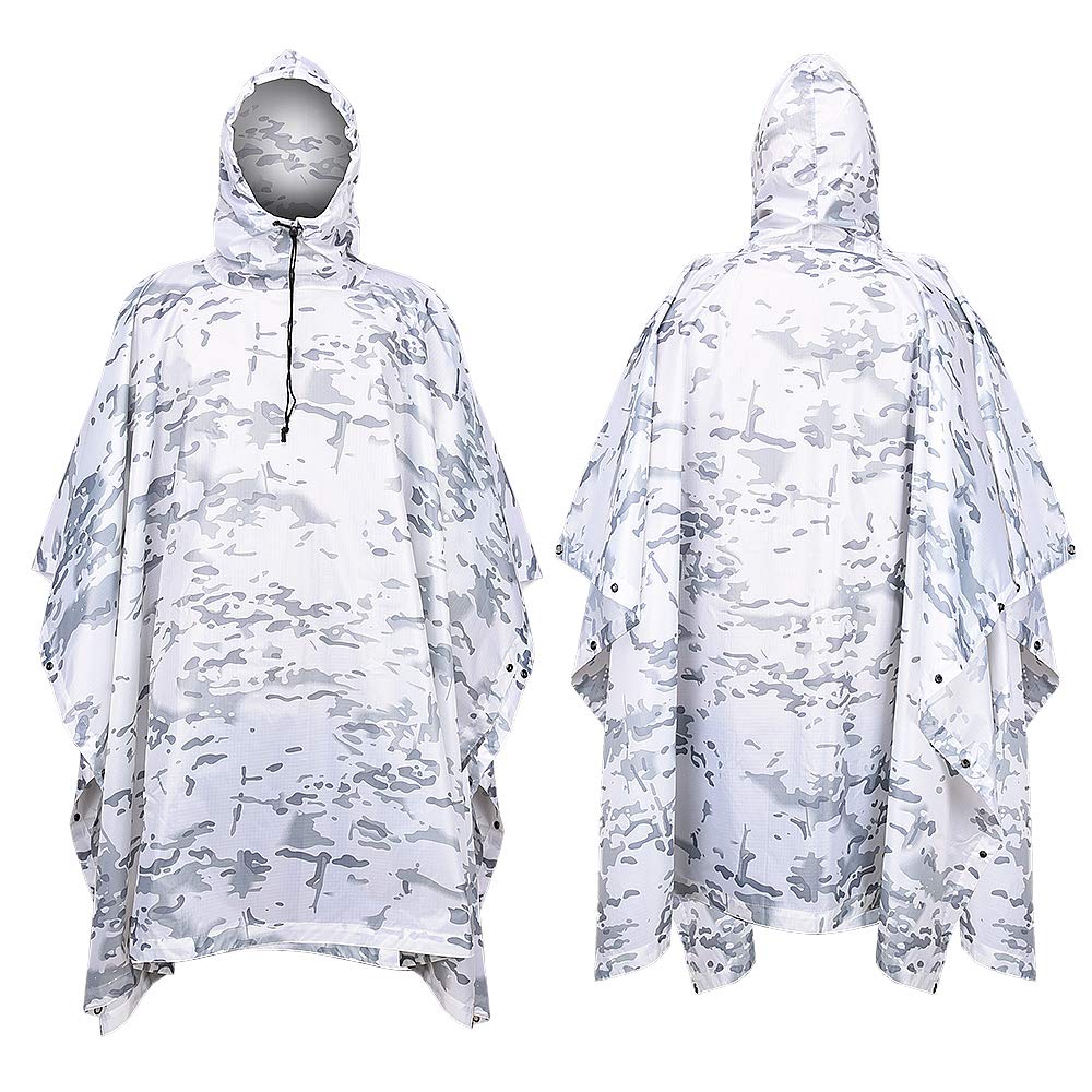 Camouflage Tactische Poncho Wa - Summer Rain Clothing recensie en prijs