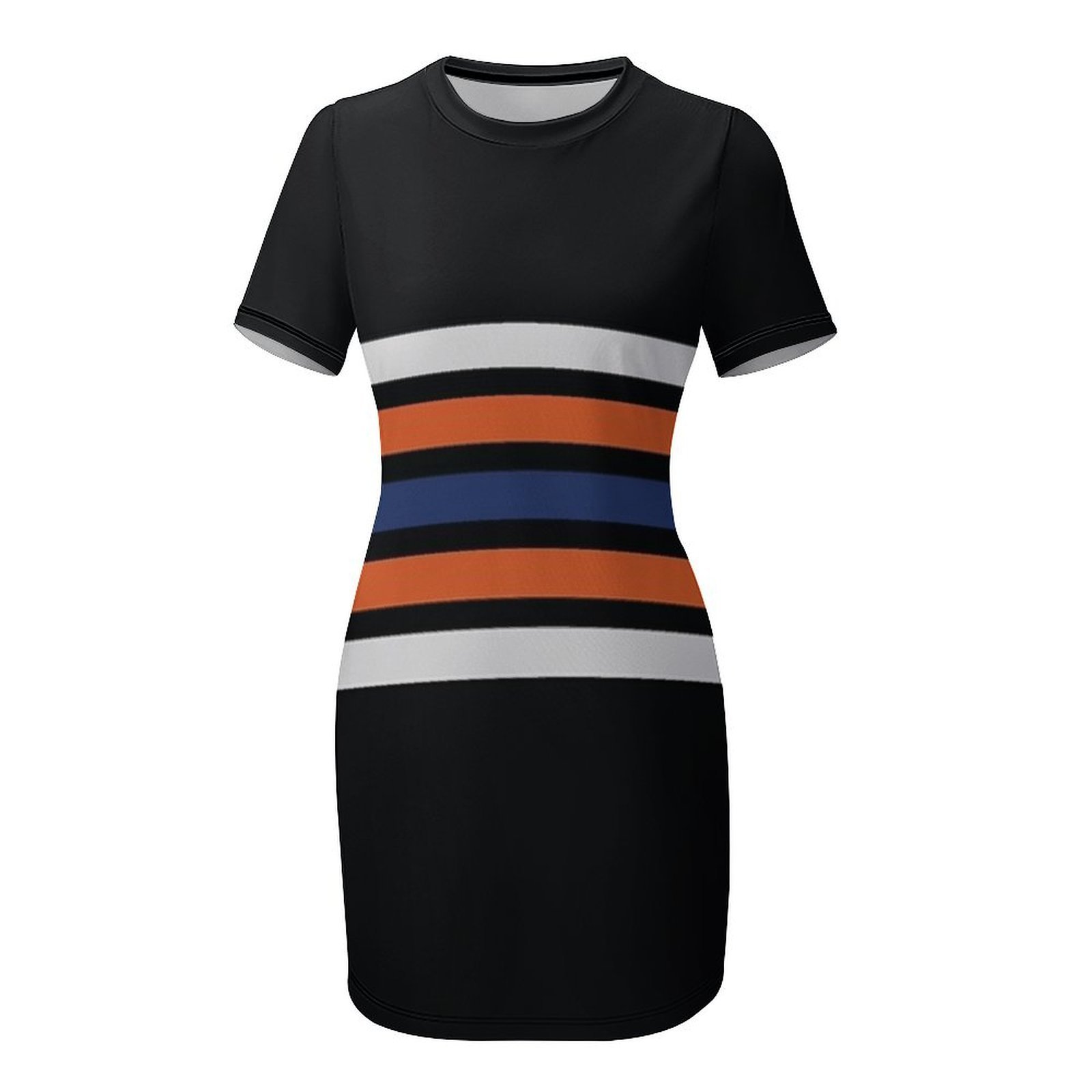 Retro zwart kleurenpalet Jurk  - Summer Clothing Palette recensie en prijs
