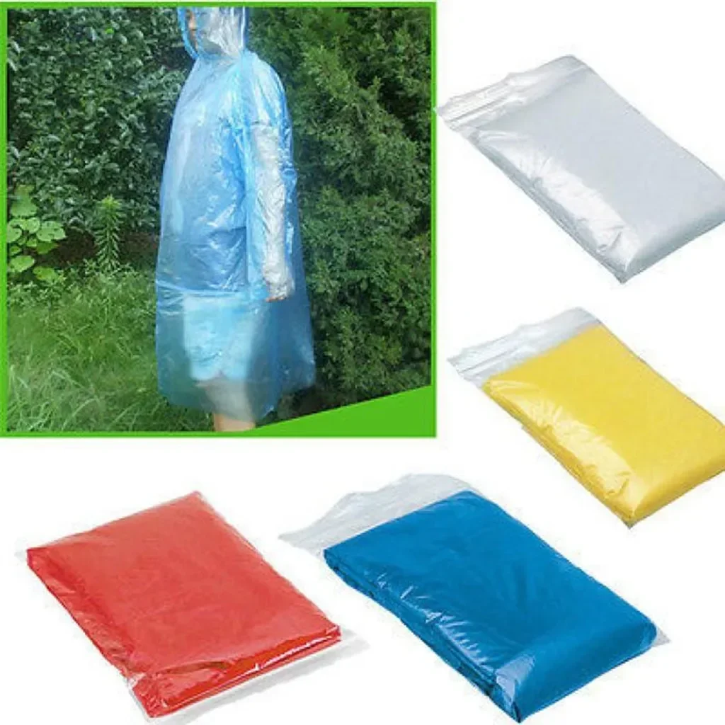 5/10PC Wegwerpregenjas Adultch - Summer Rain Clothing recensie en prijs