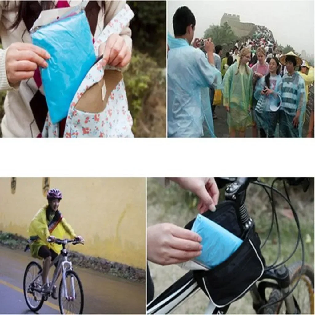 5/10PC Wegwerpregenjas Adultch - Summer Rain Clothing recensie en prijs