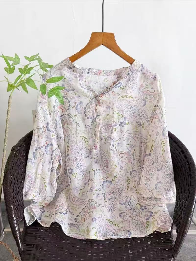 100% Ramie-shirts voor dames,  - Summer Clothing In Japan recensie en prijs