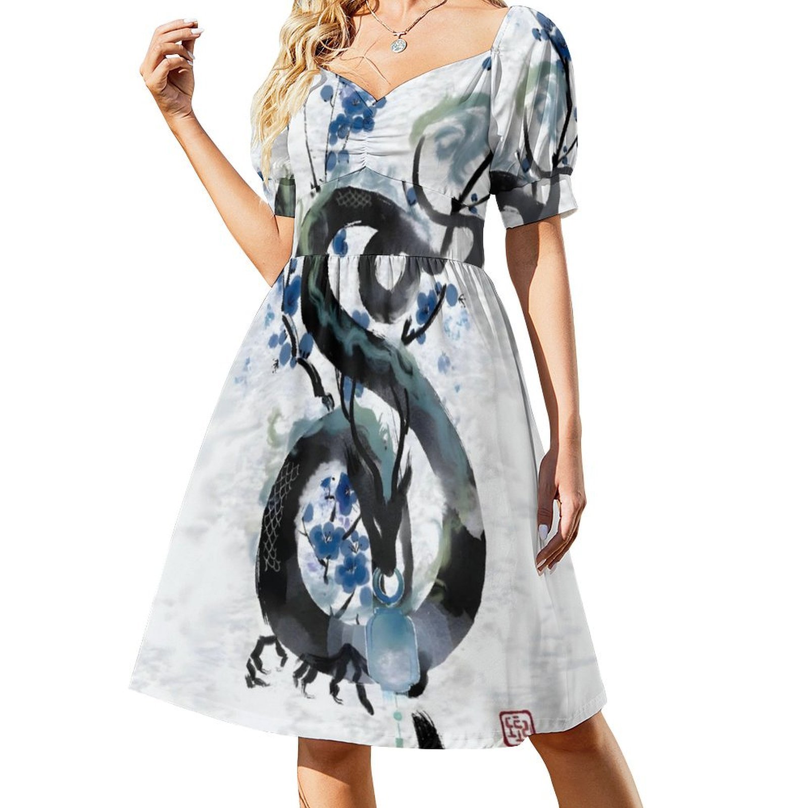 Japanse Blue Night Dragon Ink  - Summer Clothing In Japan recensie en prijs